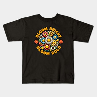 Embrace your environment and blossom from within Kids T-Shirt